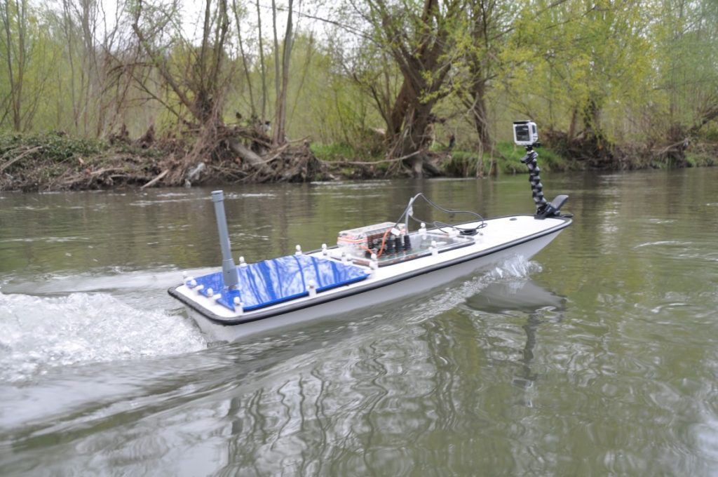 Remote-controlled Boat